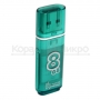 USB флэш-диск  8GB Smart Buy  Glossy green
